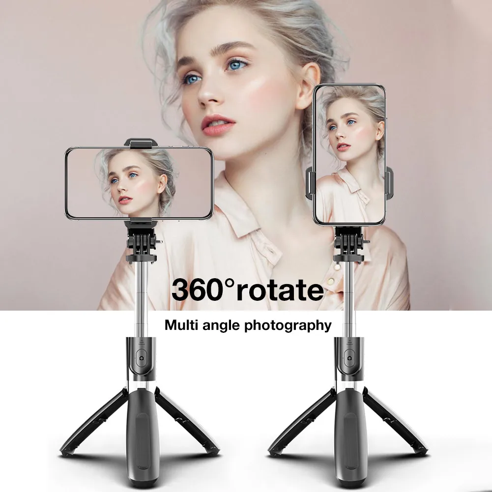 

Tripod Selfie Stick Portable Bluetooth Selfie Stick Tripod Portable Wireless Control Monopod Handheld For IOS/Xiaomi Phone