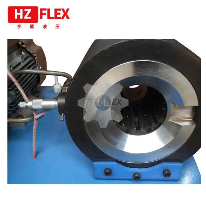2019 HZFLEX HZ-12 Pipe Hydraulic Pressing Tube Rubber Hose Crimping Machine With Full Sets Of Jaws | Инструменты