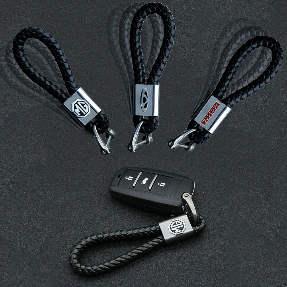 

Car Anti-Lost KeyChain Pendant Split Rings Keychain Car Accessories for Volkswagens VWs Golf 4 6 7 GTI Tiguan Passat B5 B6 B7 Et