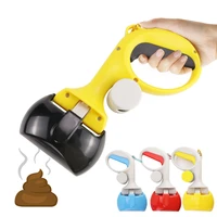 pet pooper scooper for dog cats long handle poop scoop outdoor clean pick up waste picker cleaning tools dog excrement collector