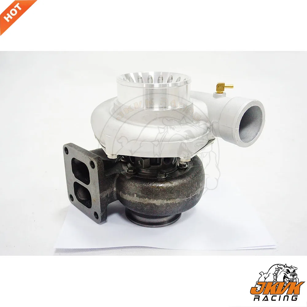 JKVK RACING GT35 T4 двойной турбокомпрессор с двойным прокручиванием и защитой от