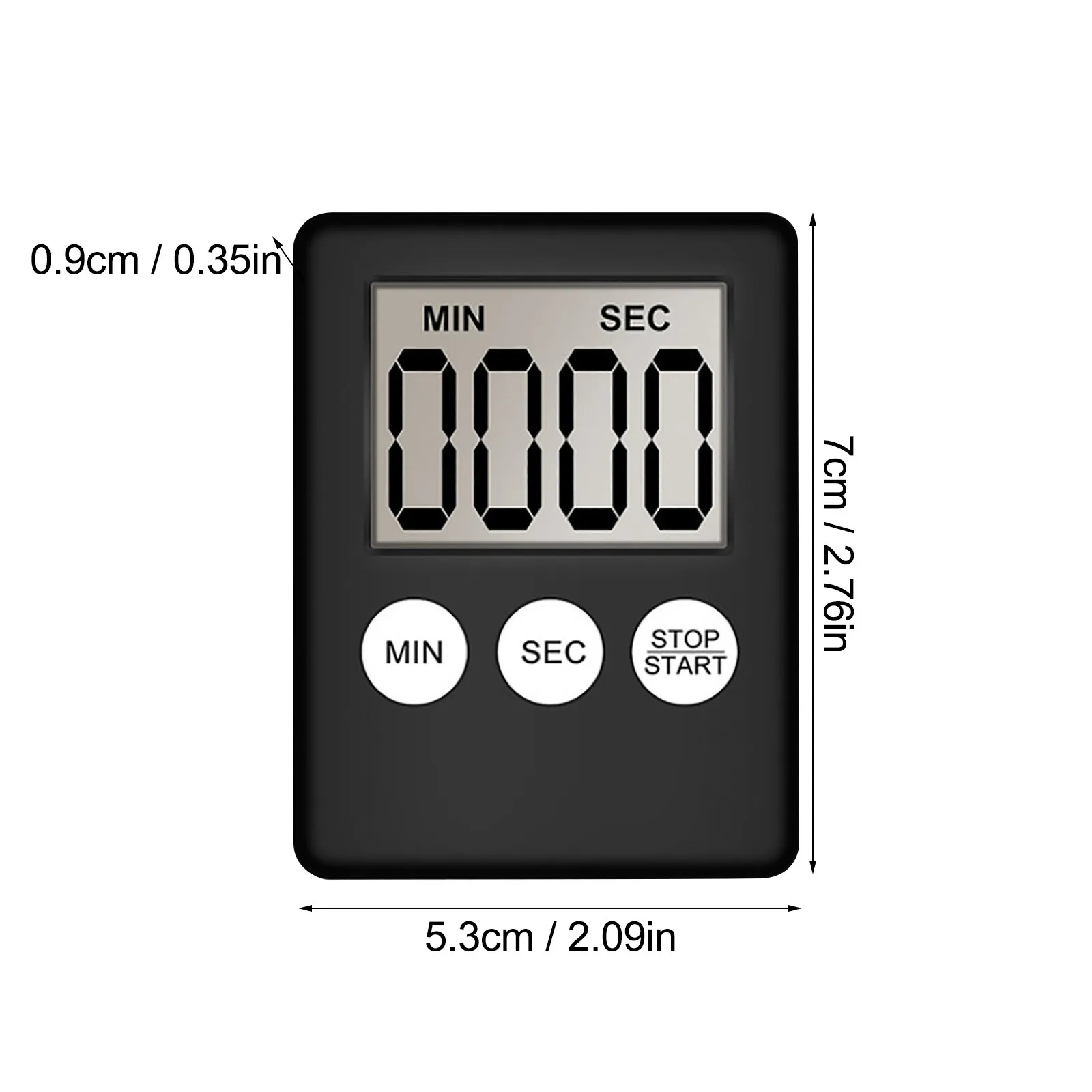 Цифровой ЖК-экран для кухни ванной комнаты Водонепроницаемый Таймер душа