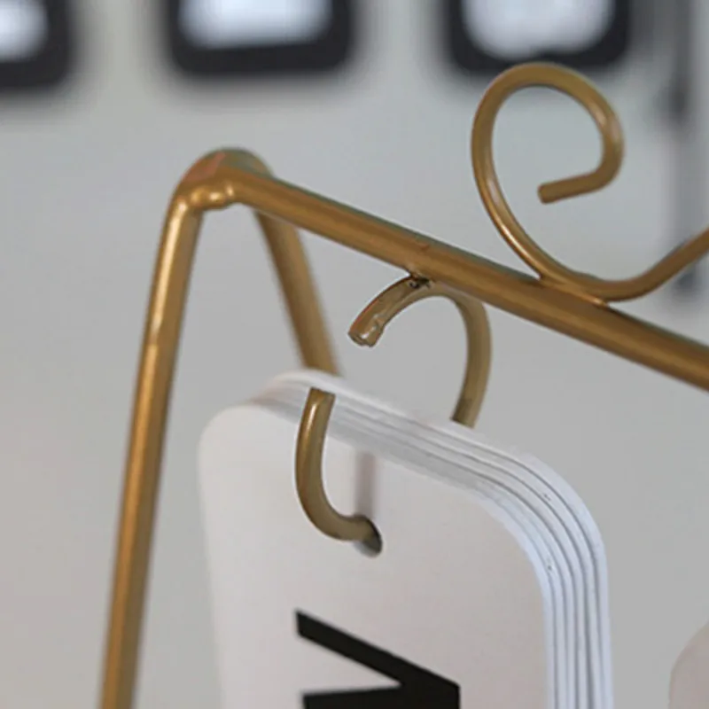 Кованая железная птица флип календарь офисное украшение ремесла стол