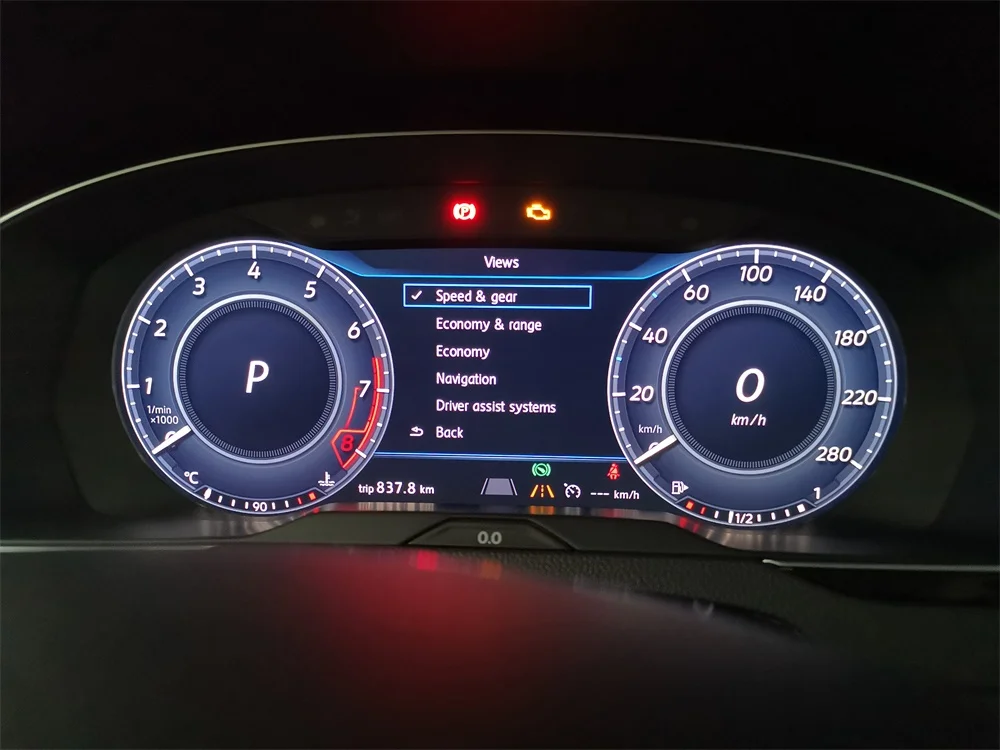 5G1 920 791A для VW Golf Mk7/7,5 GTDGTI R-Line Виртуальная кабина комбинированный инструмент lcd Спидометр Одометр элемент кластера