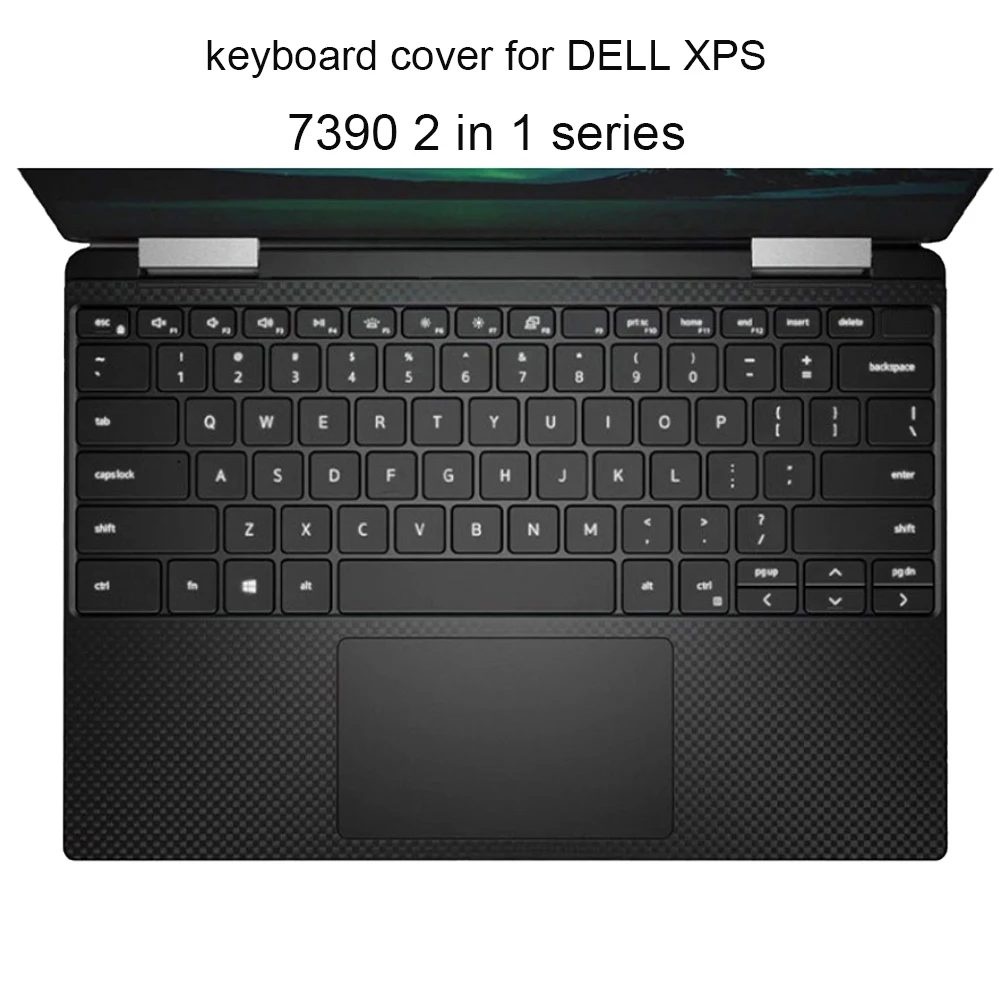 Чехлы для клавиатуры Dell XPS 13 7390 с 2 в 1 3 4 дюймов Замена клавиатур ноутбука