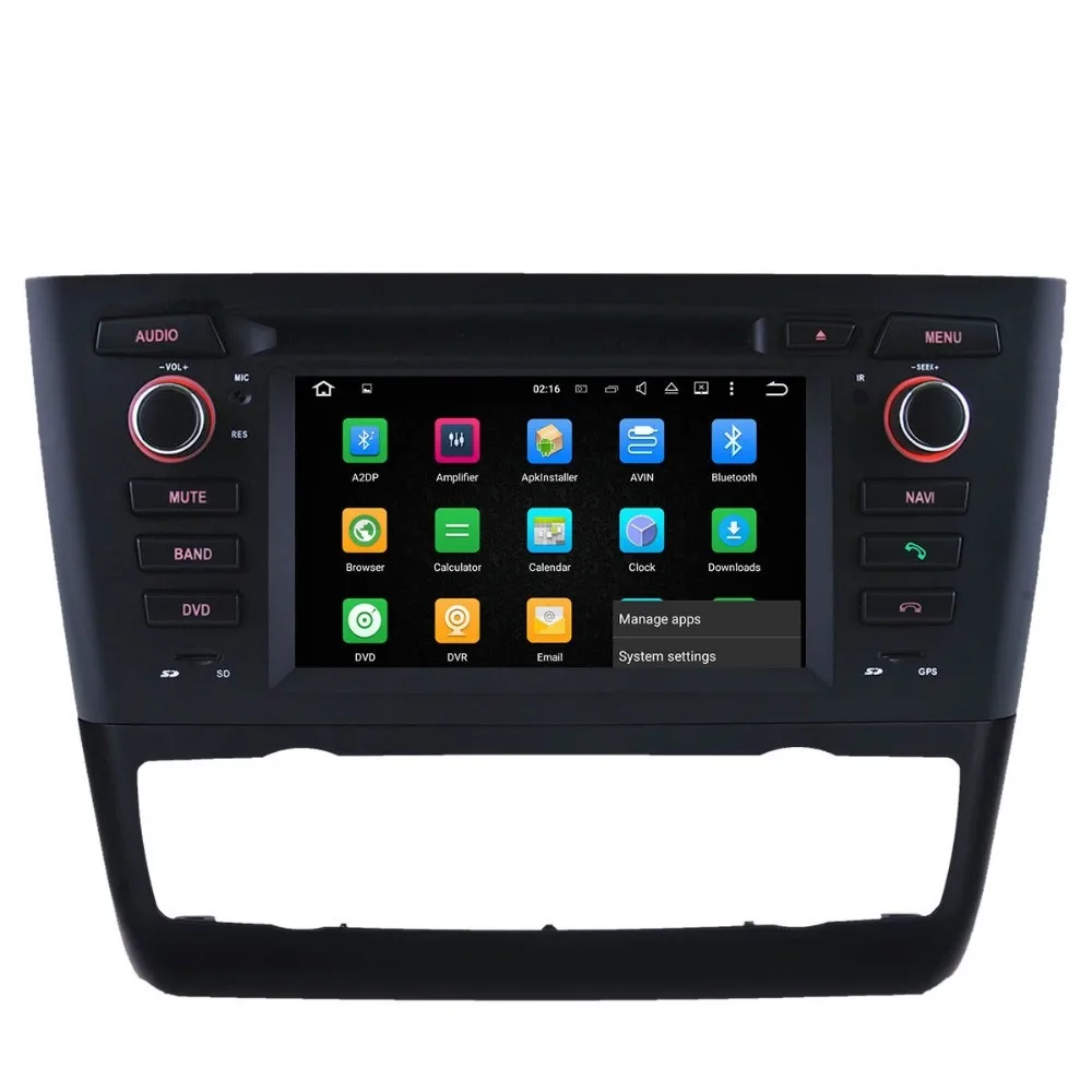 Android 10 4+64 Car GPS DVD Player Radio IPS Screen For BMW 1 Series E81 E82 E87 E88 116i 118i 120i 130i 2004 - 2012 Multimedia
