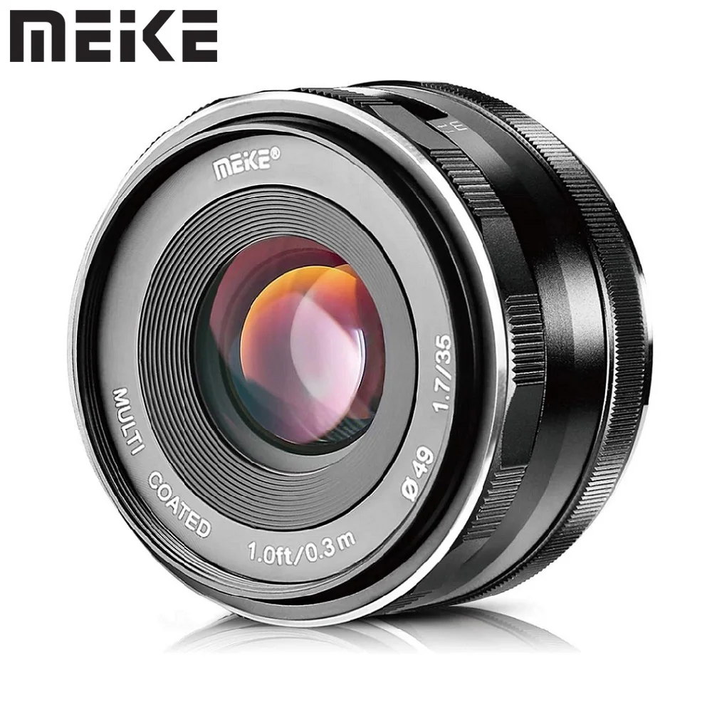 

Meike 35mm f1.7 Manual Focus Lens for Sony E Mount NEX 3 3N 5 NEX 5T NEX 5R NEX 6 7 A6600 A6400 A5000 A5100 A6000 A6100 A6300 A7