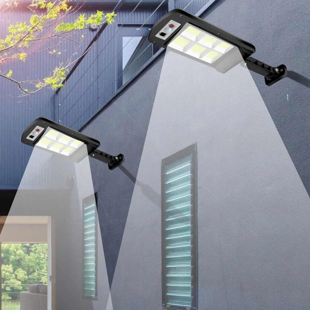 

Waterproof Solar Street Light Human Motion Sensor Wall Light Remote Control Security Lighting Lamp Outdoor Garden Yard 2020NEW