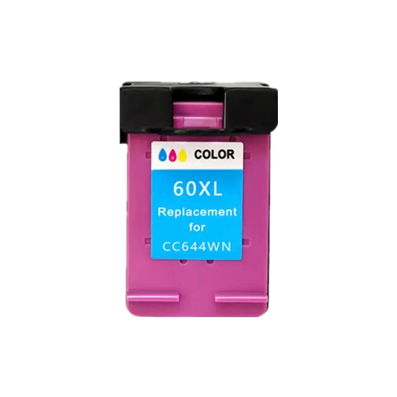 Восстановленный чернильный картридж для hp 60XL 60 Deskjet D2530 D2545 F2430 F4224 F4440 F4480 ENVY120 C4650