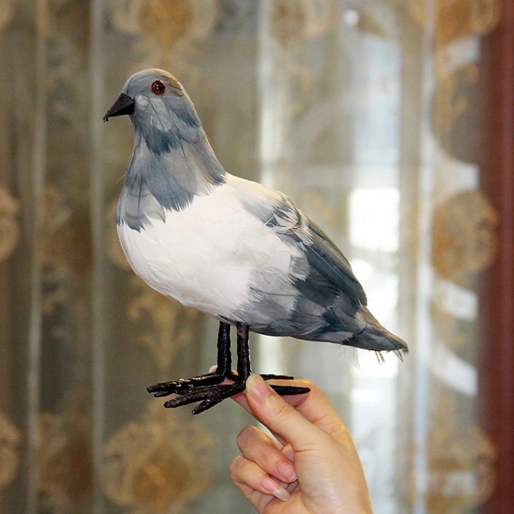 Домашний сад имитация модели голубей искусственная птица фигурка