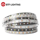 Умная светильник лента WS2812B, RGB Led полоска 1 м2 м4 м5 М WS2812, 30607496100144 пикселей, светодиодыметр, черныйбелый, ПП IP306567 DC5V