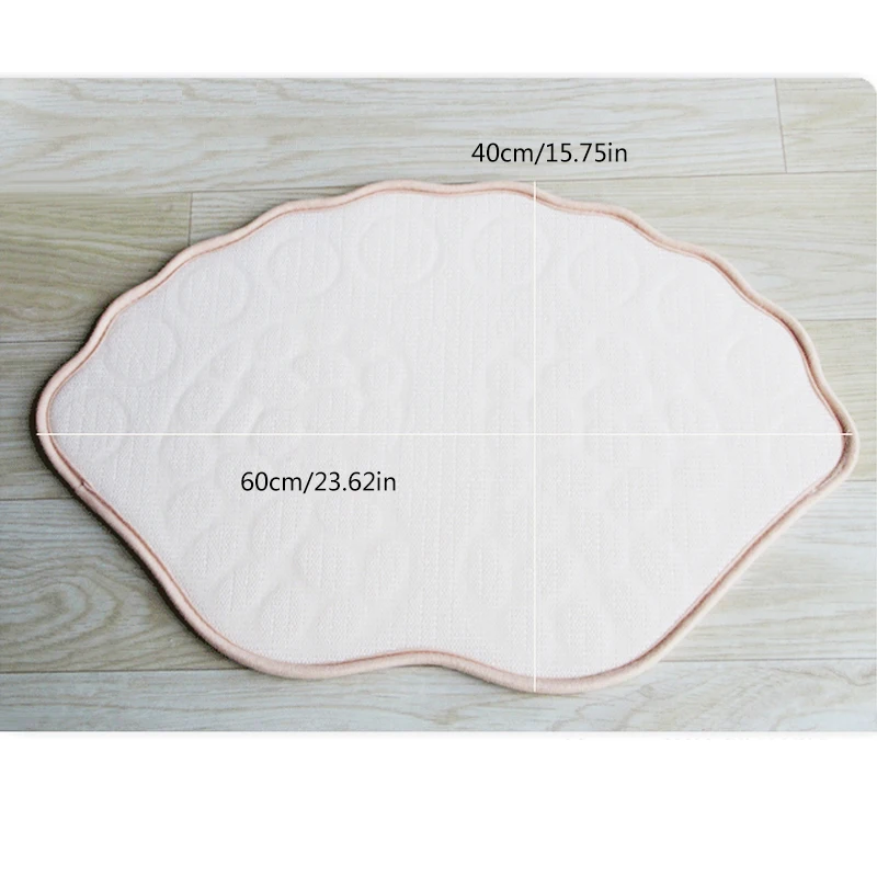 

40*60CM Feet Bath Mat Toilet Rug Non-slip Bathroom Rugs Area Rugs Carpet Doormat Floor Mat Absorbent Mats Foot Pad Rug