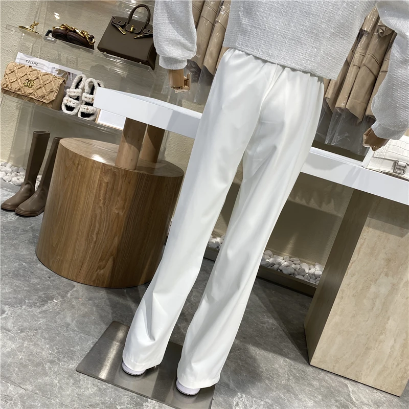 

Brand Original Design 2021 High-waisted Drawstring Loose-fitting Straight Pants Are Versatile Athletic Casual Pants