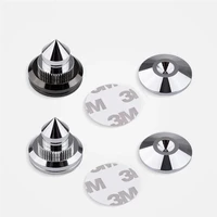 4 sets audio amplifier stand pad solid steel speaker accessories isolation feet cone shockproof foot pad 26mm 28mm