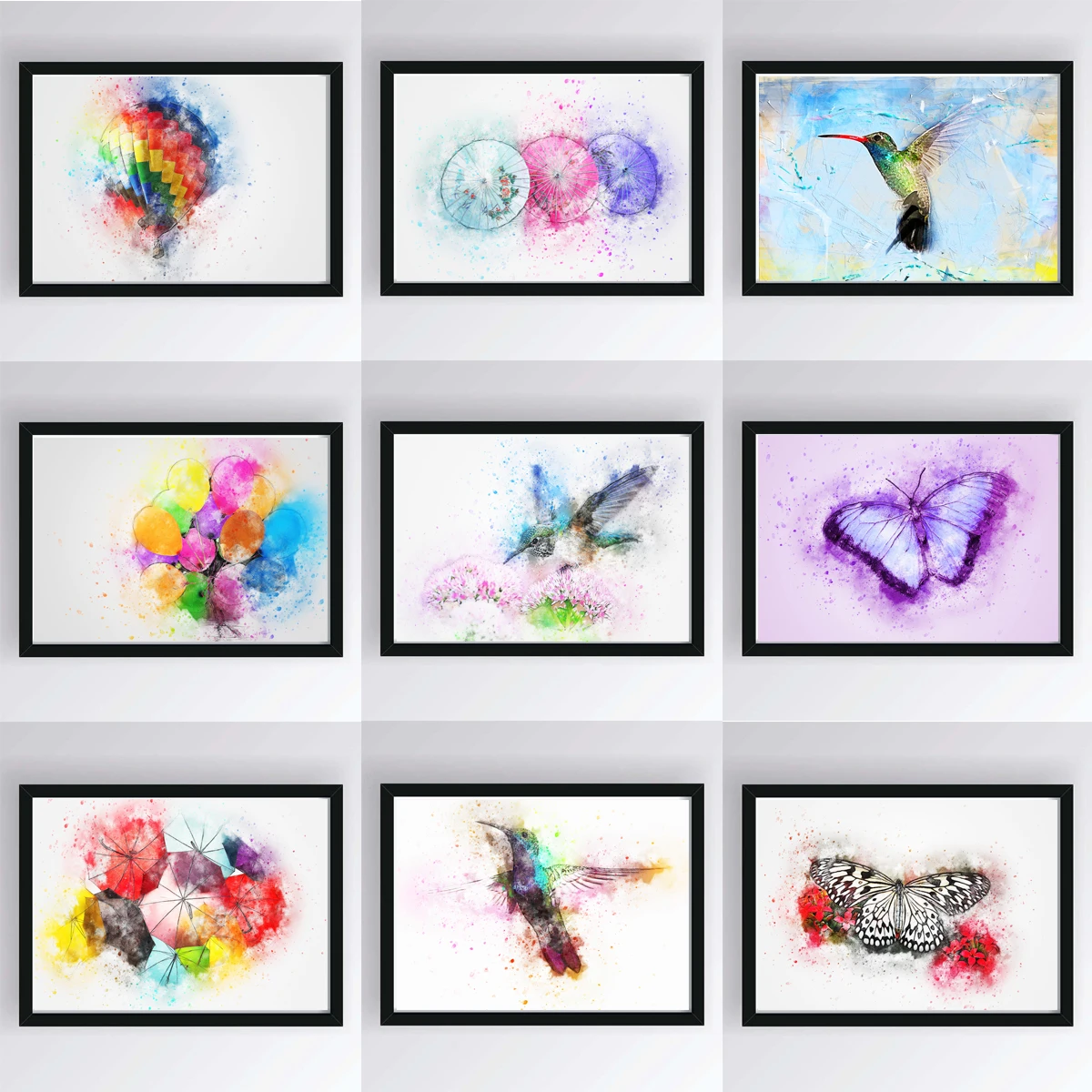 Фотофон на холсте с изображением птиц|Рисование и каллиграфия| |