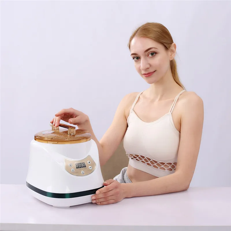 

Steam Sauna Portable Sauna Generator New 2.8L 1500W Slimming Household Sauna Box Ease Insomnia Stainless Steel Pipe Support