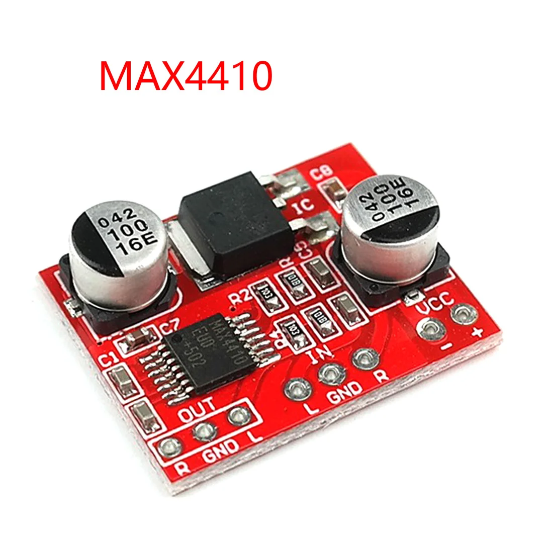 MAX4410 HIFI усилитель наушников аудио Плата 80 мВт * плата AMP DC3-12V | Электроника
