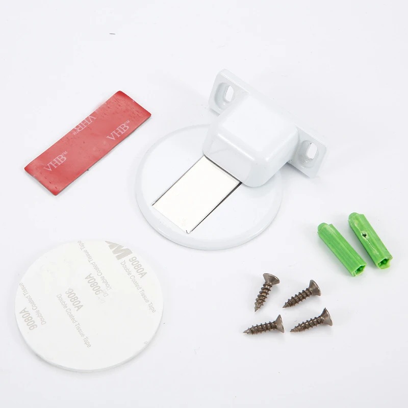 

Черный магнитный дверной стопор из нержавеющей стали AOBT, бесплатная перфорационная наклейка, скрытые дверные держатели, напольные дверные стопоры без гвоздей