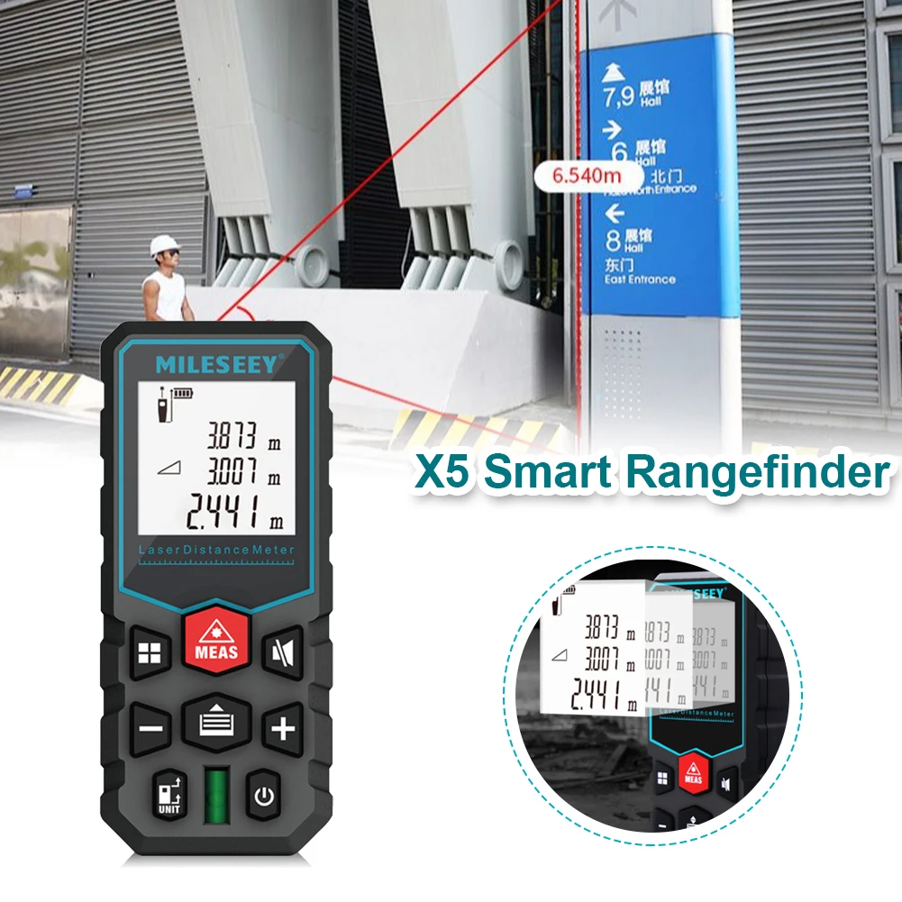 

Ultrared Rays Distance Meter Portable Mini Electronic Roulette Ultrared Rays Digital Tape Rangefinder Finder Measuring Tape