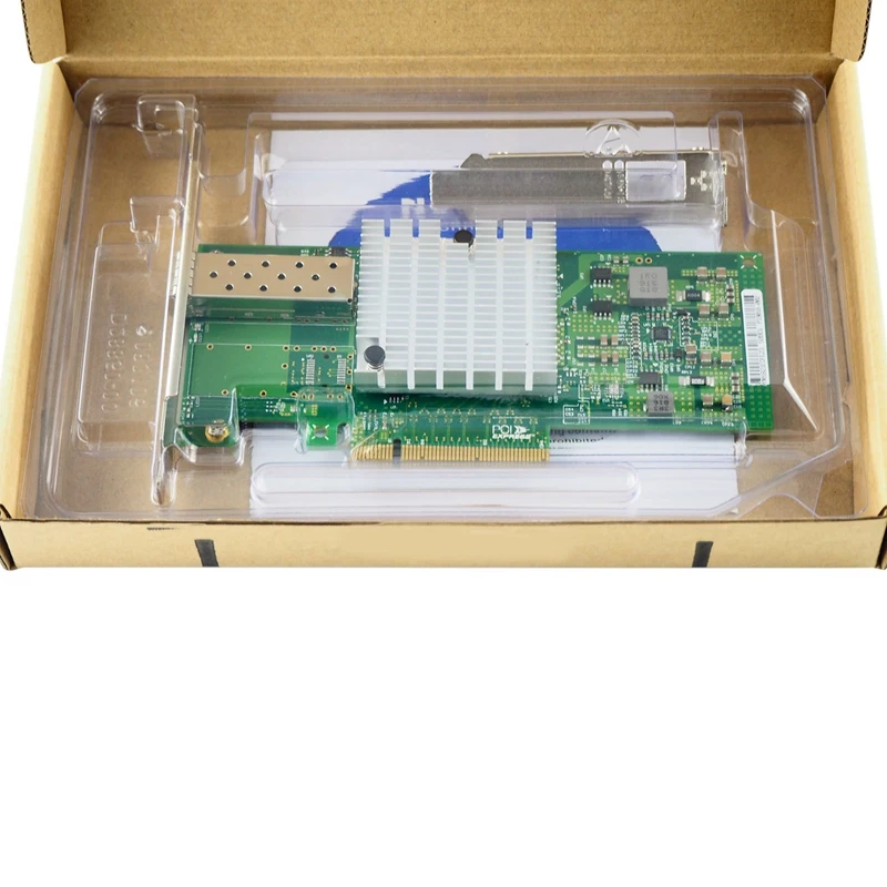 Сетевая карта 10 Гб PCI E NIC 82599EN чипсет для конвергентного сетевого адаптера Intel X520 DA1