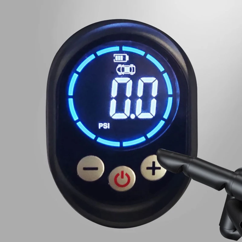 

2020 New 12V Portable Smart Wireless Car Air Pump Inflator Digital Display Automobile Tire Pressure Compressor USB Rechargeable