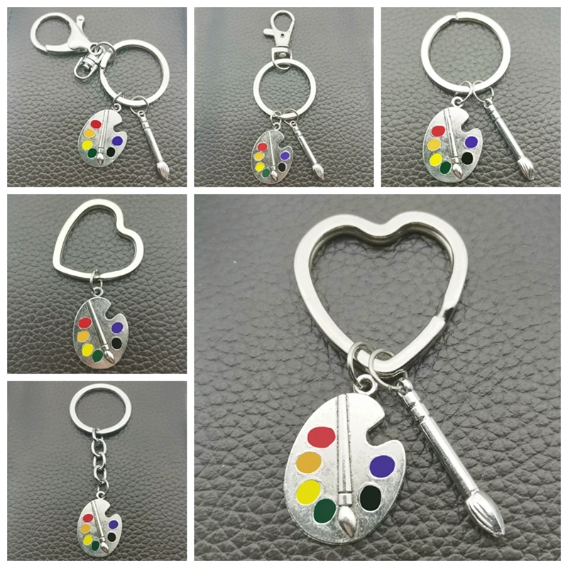 Новинка 2020-2021 брелок в палитре кисть Художественный чудесная яркая