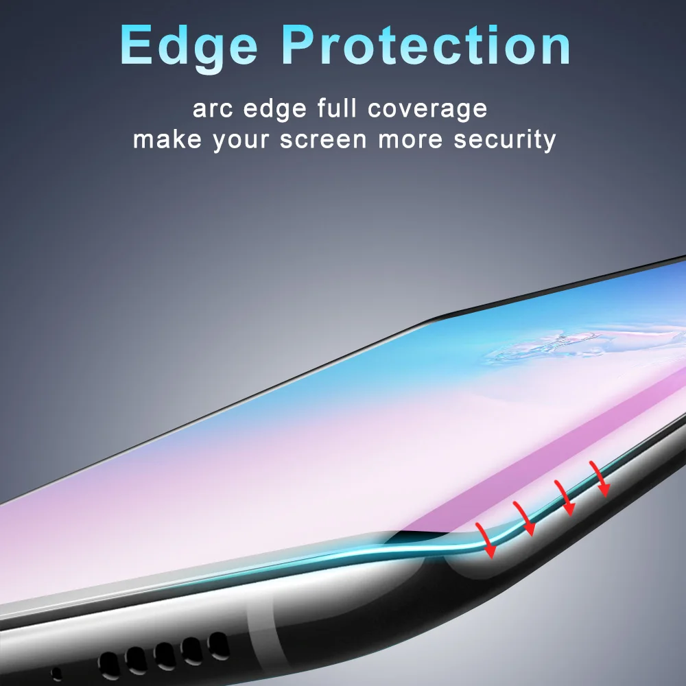 9D изогнутая полная Защита экрана для samsung Galaxy S8 Plus S9 S10 S10E 4G Note 8 9 10 Pro закаленное