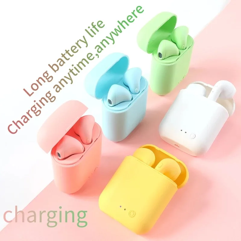 Мини-2 Наушники-вкладыши TWS Bluetooth 5 0 гарнитура Беспроводной наушники с микрофоном