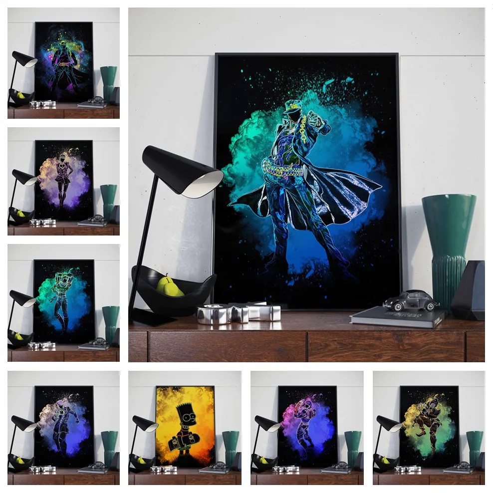 

5D DIY Diamond Painting JoJo's Bizarre Adventure Picture Cross Stitch Square/Round Full drill Embroidery Mosaic Art Home Decor