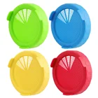 2 шт. с широким горлышком стеклянная банка с завинчивающейся крышкой Пластик Экран прорастания крышка Ситечка Набор для выращивания бобов брокколи гранулированная Люцерна, салат ростки более крышками