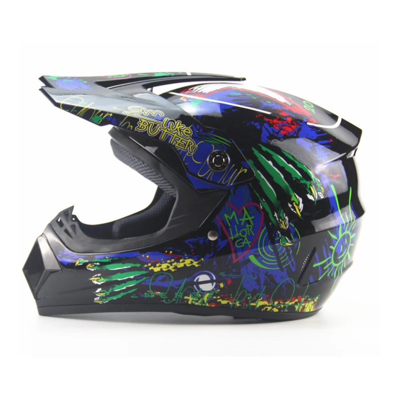 Лидер продаж внедорожные шлемы горные Гонки Горный полный шлем rcycle moto cross casque capacete горные велосипедные шлемы