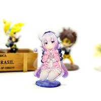 kobayashi san chi no maid dragon miss kamui kanna acrylic stand figure model plate holder cake topper anime