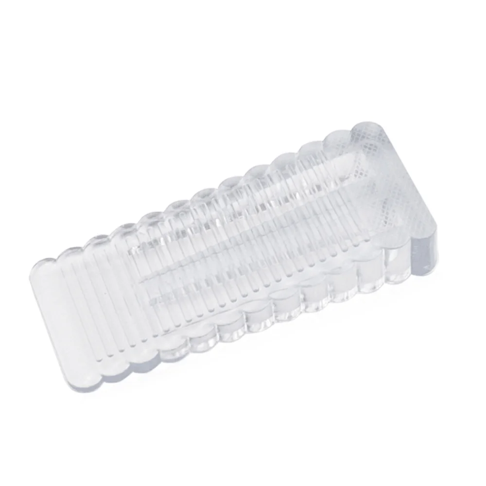 

3pcs Transparent Door Stopper Child Safety Door Plug Non Scratching Door Stop Wedge for Home Living Room