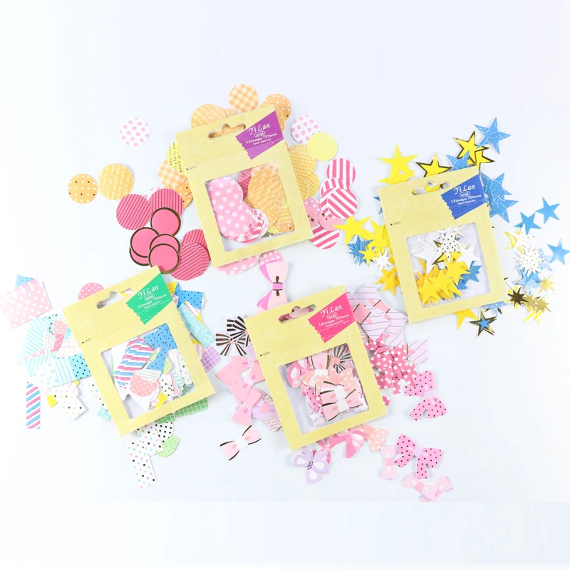 Domikee креативные Декоративные наклейки для конфет сумка дневника записного