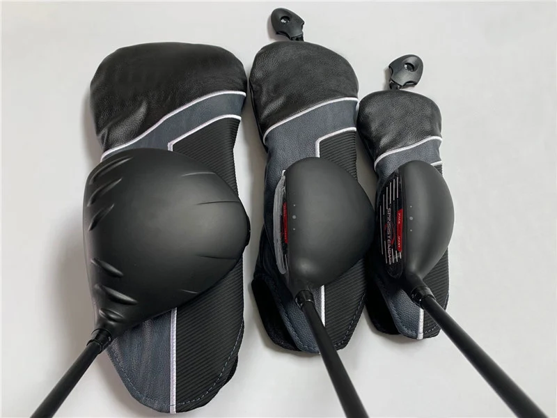 Гольф клубы 3 шт. 425 деревянный комплект Драйвер + Fairway Wood R/S/SR гибкий графитовый Вал