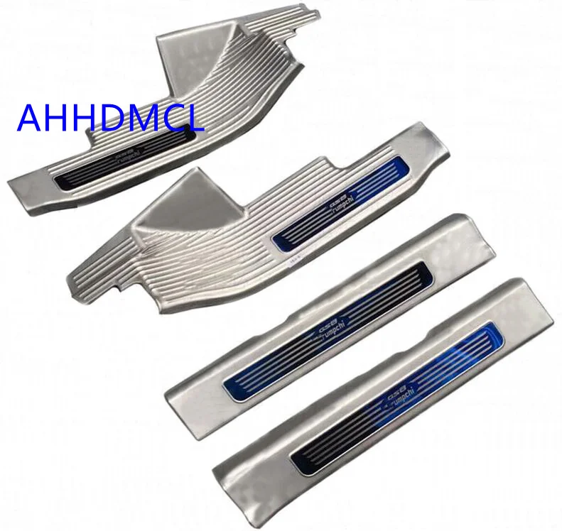 Автомобиль Добро пожаловать педаль порог полосы порога прокладки для Trumpchi GS8 2017