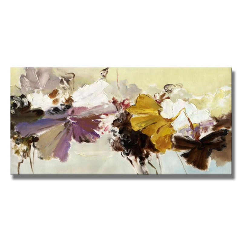 

Modern Abstract Canvas Painting Posters And Prints Quadros Wall Art Picture Flowers For Living Room Home Decor Cuadros