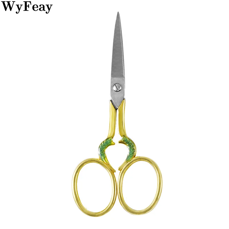 Европейские винтажные швейные ножницы Zakka для рукоделия в стиле ретро вышивки