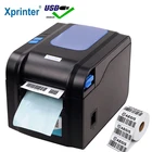 Принтер штрих-кодов Xprinter для этикеток, термопринтер для чеков, принтер штрих-кодов, машина для наклеек с QR-кодом 20-80 мм, автоматическое снятие изоляции 370B