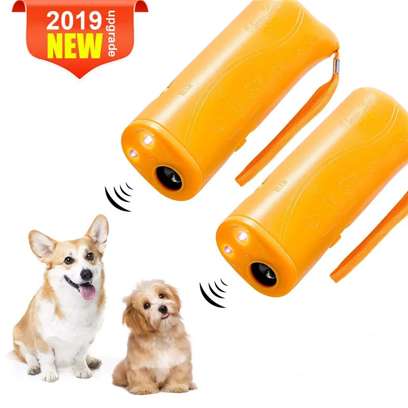 3 в 1 Отпугиватель для питомцев собак Анти лай остановить тренажер дрессировки