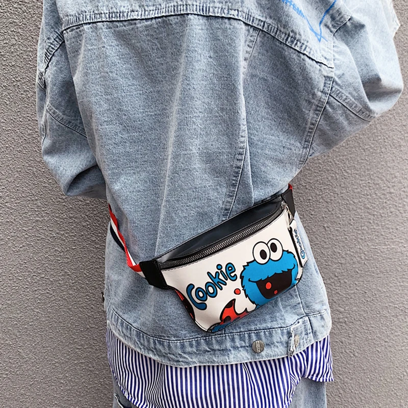 Голографические поясные сумки для женщин милые забавные дамские сумочки на