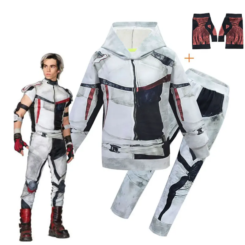 Детские костюмы для мальчиков 3 косплей Карлос платье детские на Хэллоуин