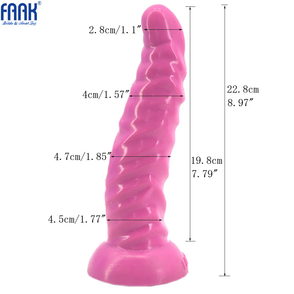 Силиконовый фаллоимитатор с изогнутой Анальная пробка FAAK 2018 секс продукты