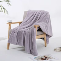super soft coral fleece blanket nordic style sofa cover blanket faux bunny wool throw sofa cover bedspread flannel blankets