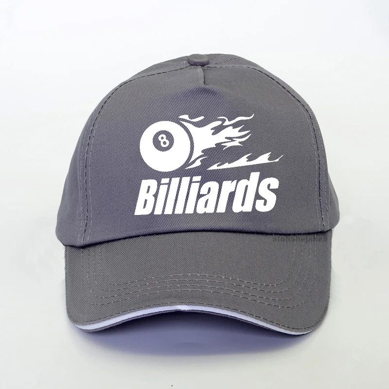 Snooker Letter Print baseball cap Fashion casual motion dad hat lovers Unisex Billiards hip hop snapback bone | Аксессуары для