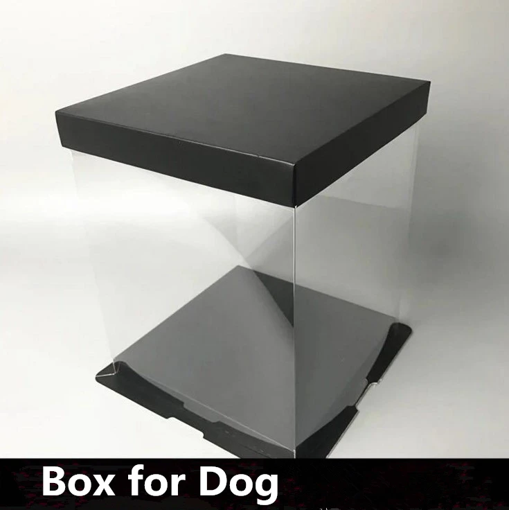 box for dog Горячая Распродажа кролик, собака, панда, единорог, плюшевый медведь, роза, мыльный цветок, искусственная игрушка, рождественские подарки для женщин, подарок на день Святого Валентина - Цвет: box for dog