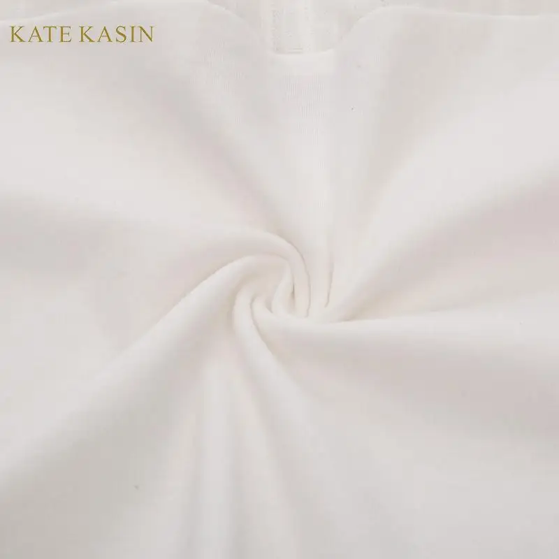 Kate Kasin женские пикантные сетчатые топы Прозрачная Футболка однотонная