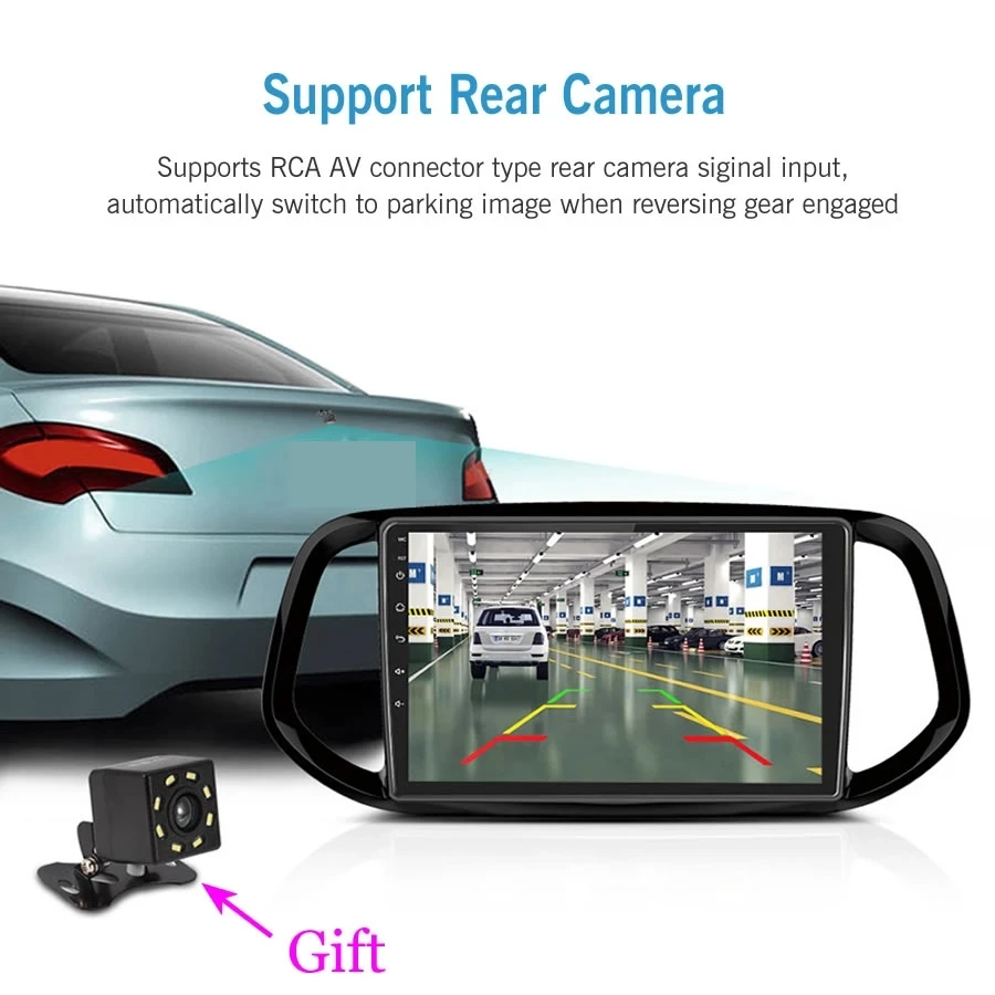 Автомагнитола 2 Din 9 дюймов Android 10 0 + 32 ГБ GPS Wi-Fi | Автомобили и мотоциклы