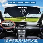Внутренняя крышка приборной панели автомобиля, крышка, накидка для Mercedes Benz E-Class W213 E-klase E200 E220d AMG, Dashmat, Солнцезащитный коврик, крышка, коврик для приборной панели