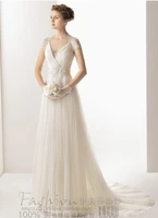 cheap wedding dresses v neck short sleeve vestido de noiva festa longo robe de mariee mariage lace wedding dress bridal gown